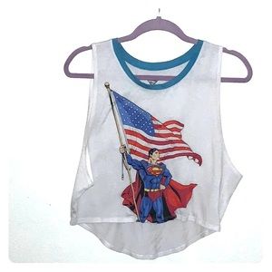 Super man crop top!
